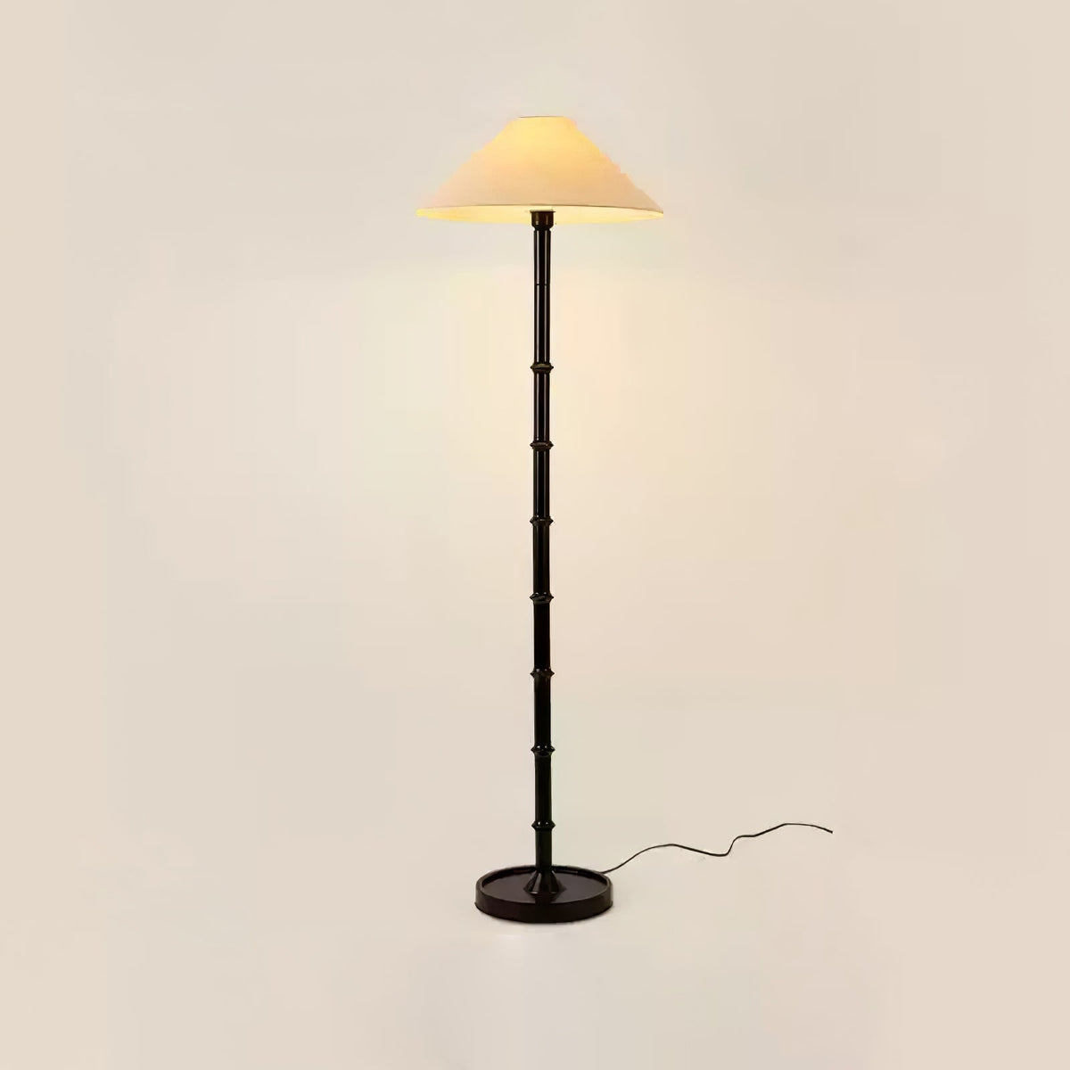 Zen Bamboo Knot Floor Lamp