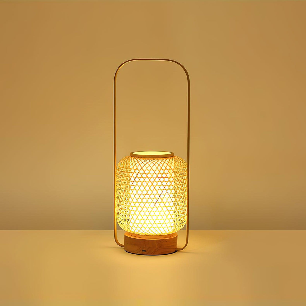 Orbituse Wooden Retro Table Lamp