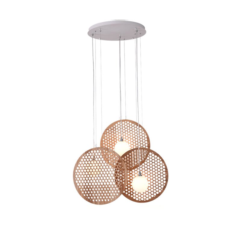 Elvenine Chandelier Wooden Plate