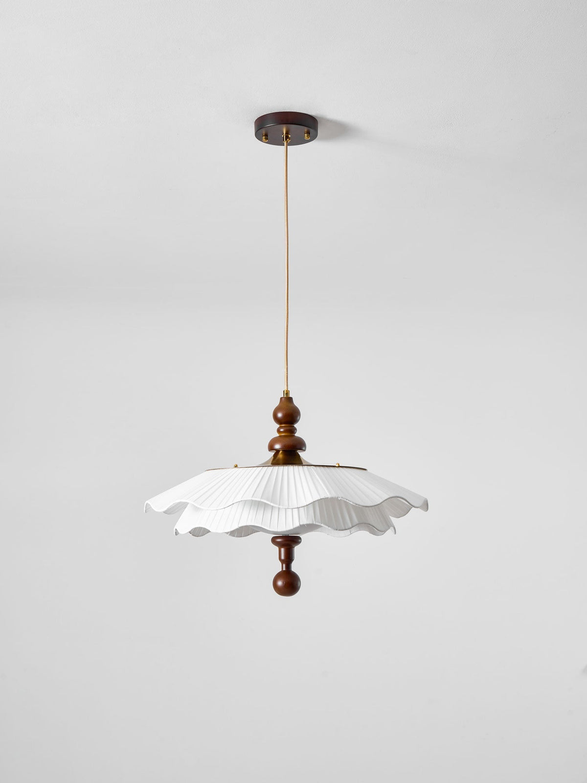 Pibel Belle Epoque Pleated Pendant Light