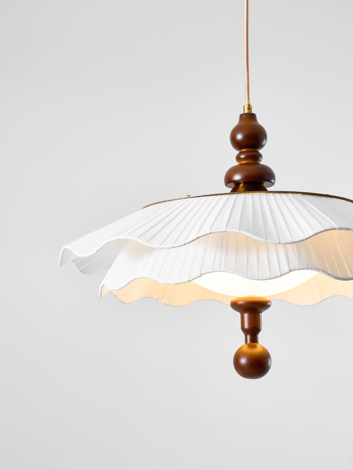 Pibel Belle Epoque Pleated Pendant Light