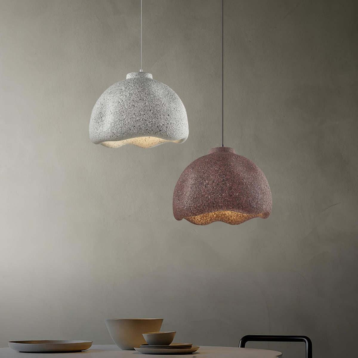 Eirian Bells Speckled Pendant Lamp