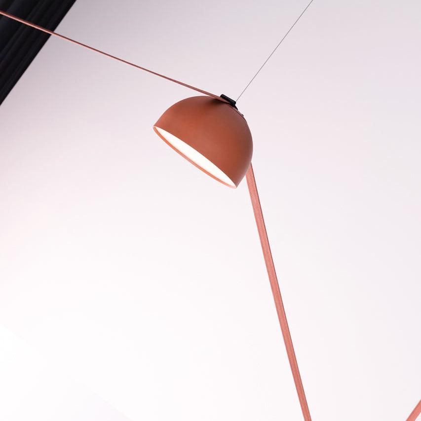 Elarok Modern Minimalist Combination Leather Pendant Light
