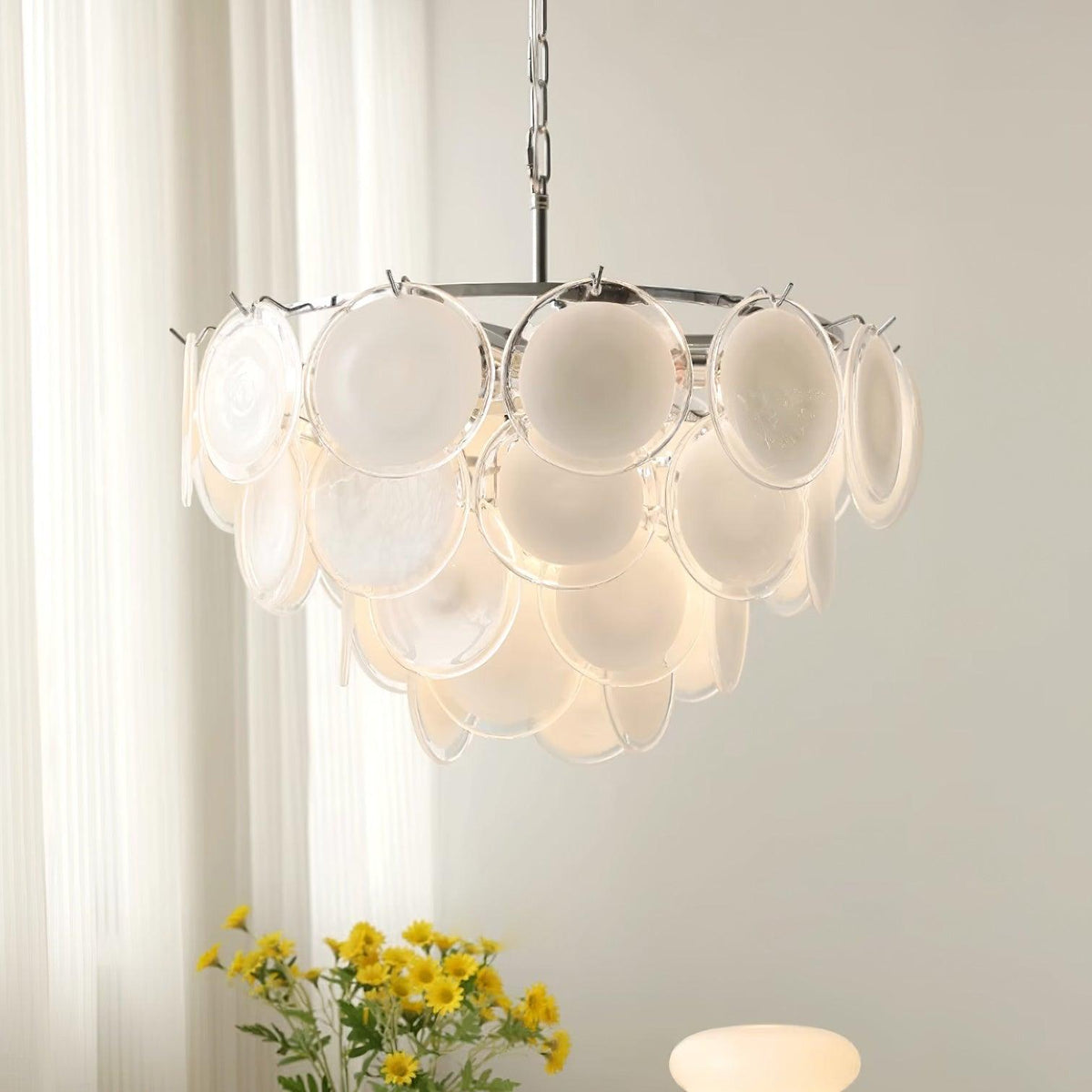 Noelia Glass Chandelier Light