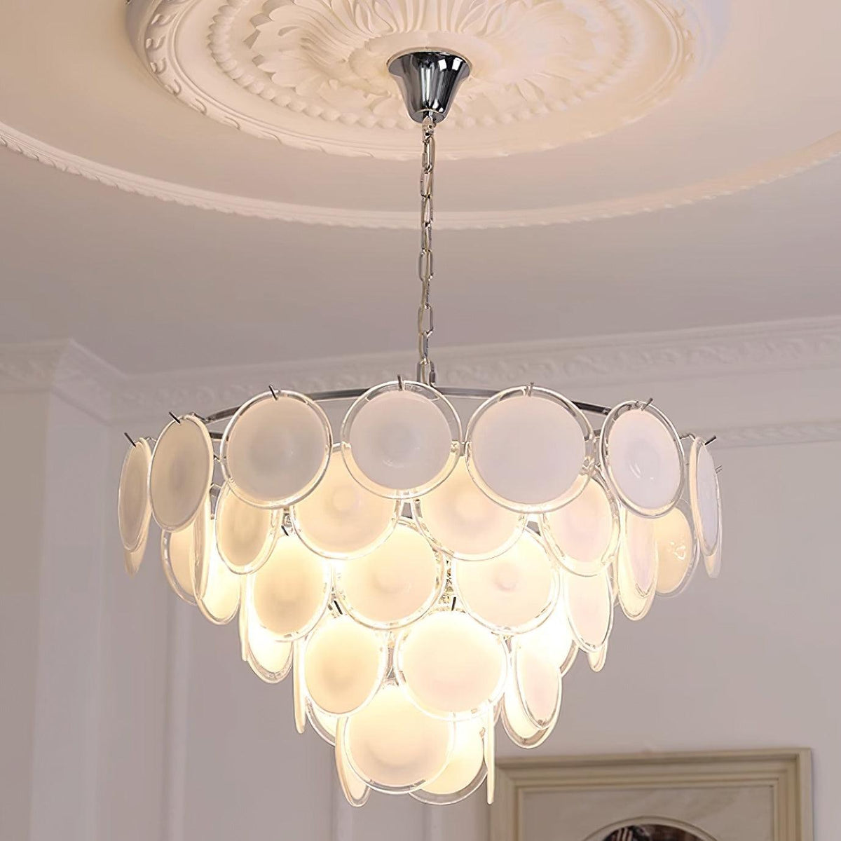 Noelia Glass Chandelier Light