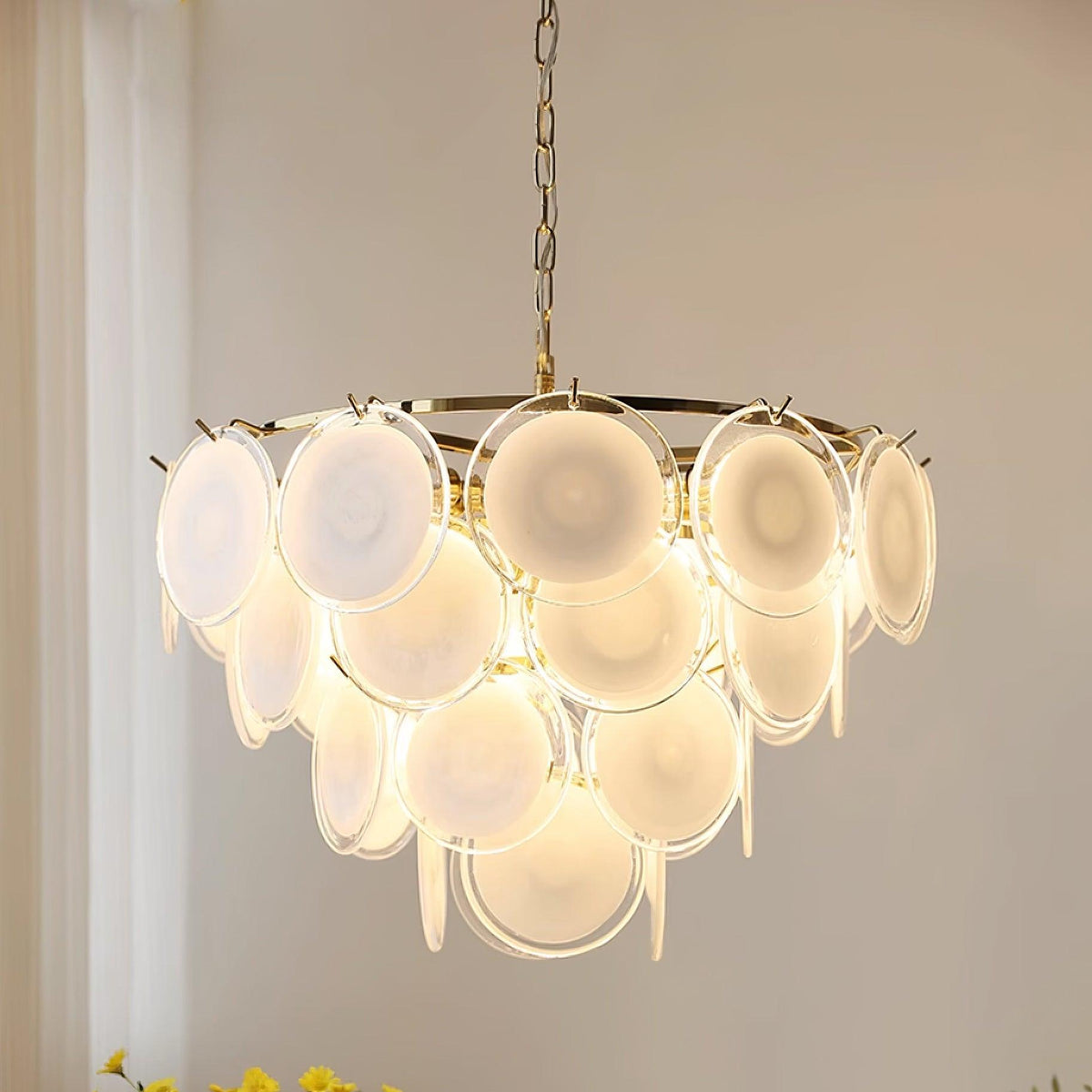 Noelia Glass Chandelier Light