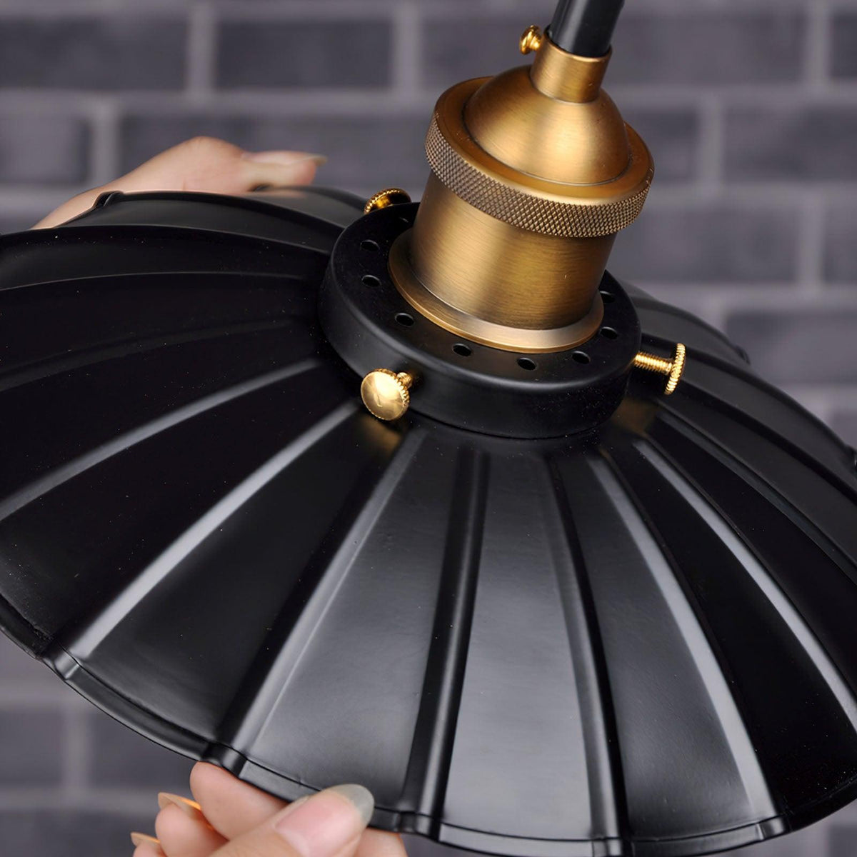 Valaine Contemporary Iron Pendant Light