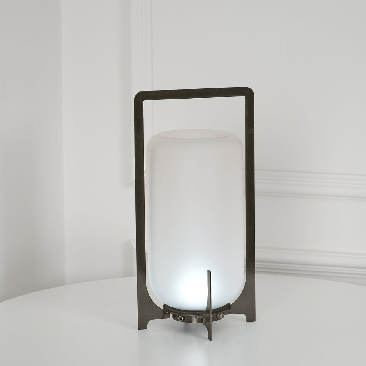 Orinenelle Steel Plastic Minimalist Table Lamp