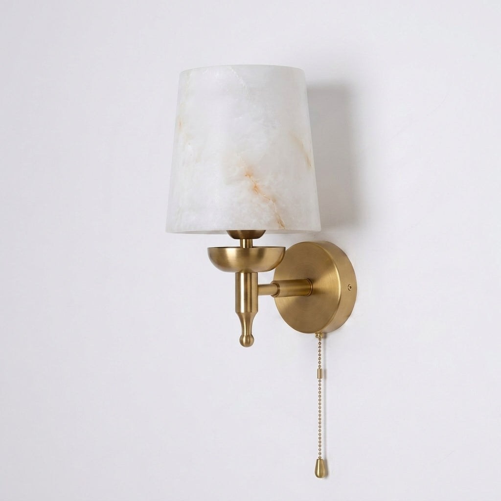 Greshford Alabaster Wall Sconce