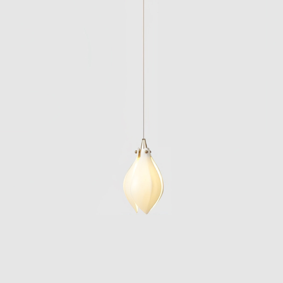 Tessa Pendant Lamp White Floral Ceramic