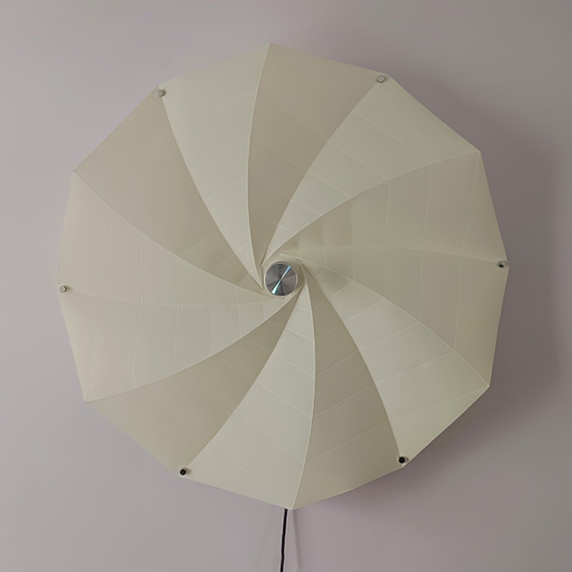 Liniise Spiral Fabric Pendant Light