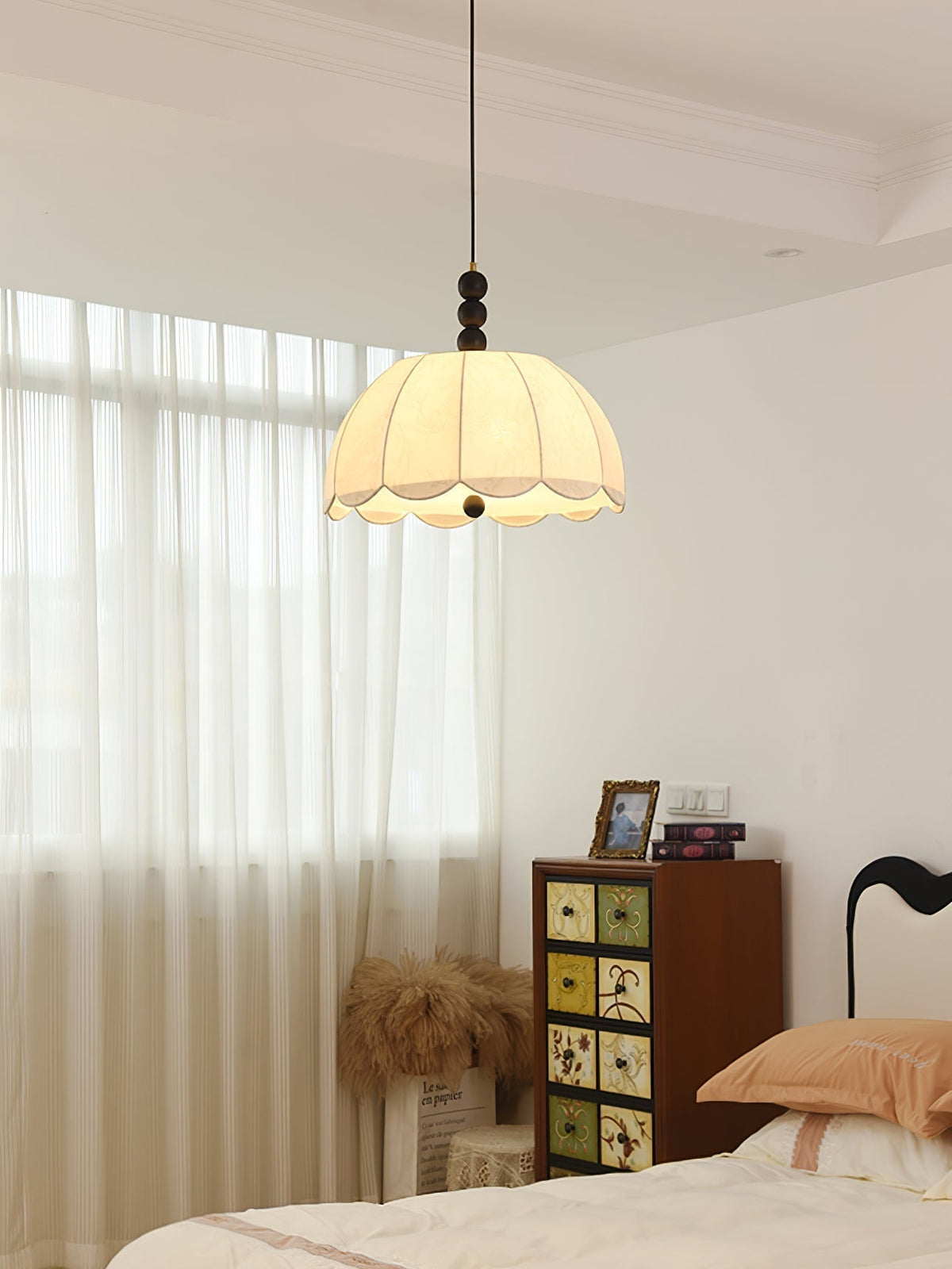 Nyd Fabric Swag Pendant Light