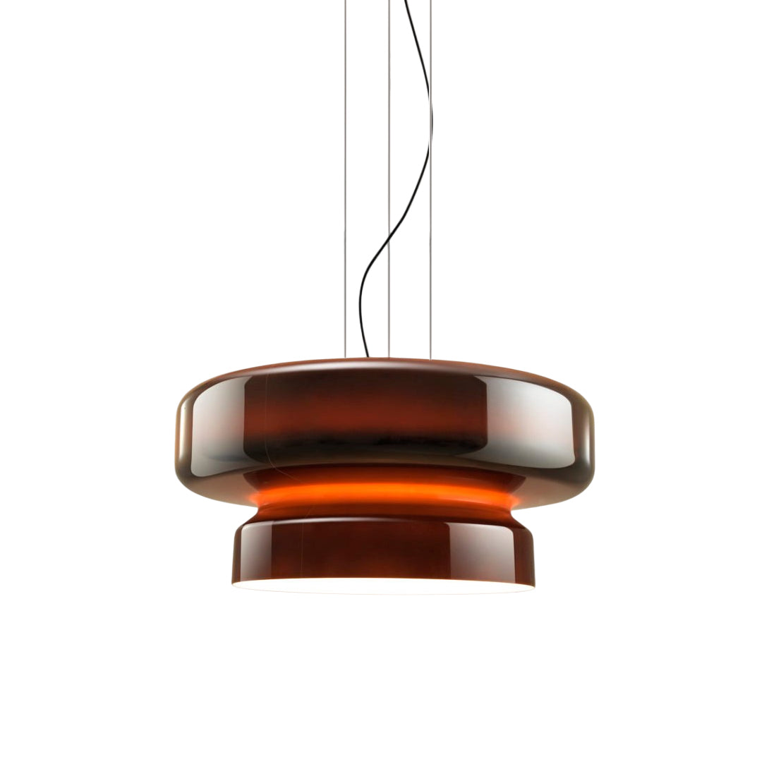 Naika Glass Linear Pendant Light