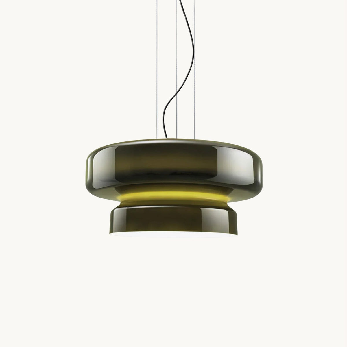 Naika Glass Linear Pendant Light