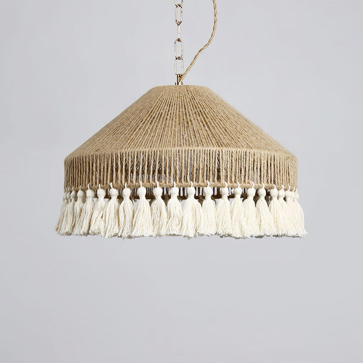Ohev Hemp Rope Pendant Light