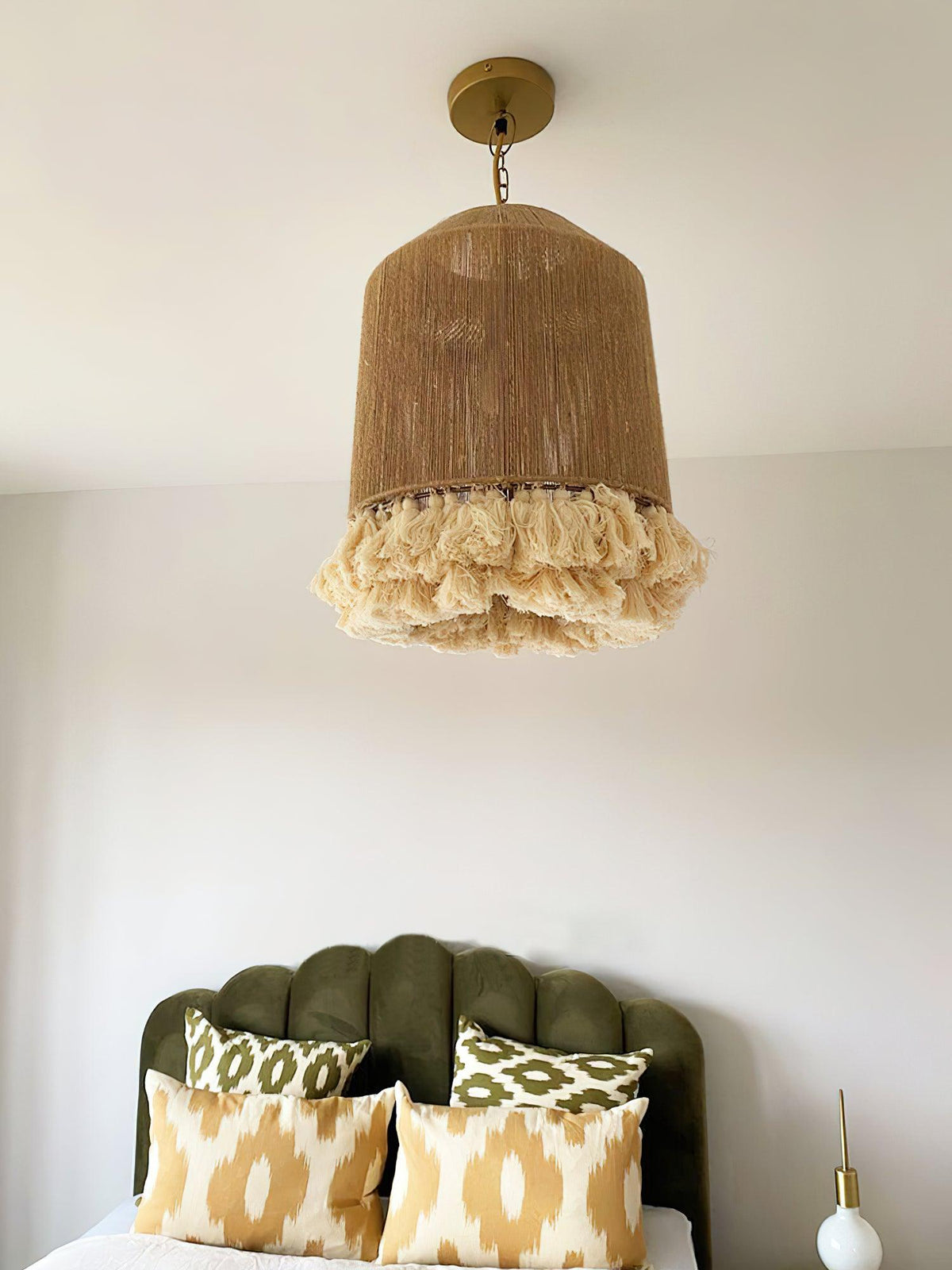 Serenenne Pendant Lamp Cotton Tassels for Living Room