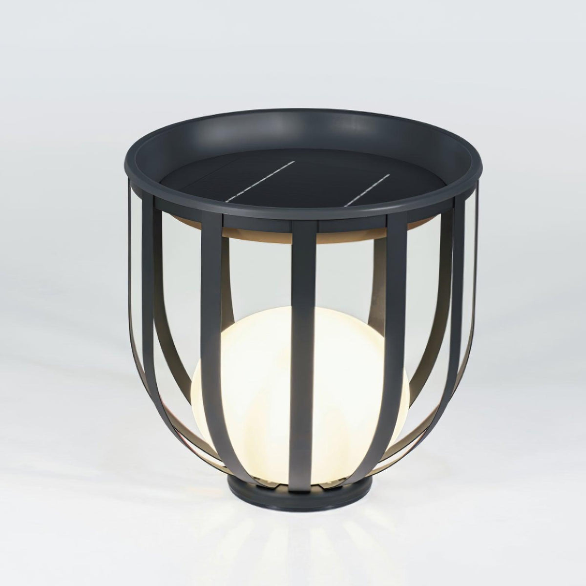 Tera Steel Acrylic Floor Lamp