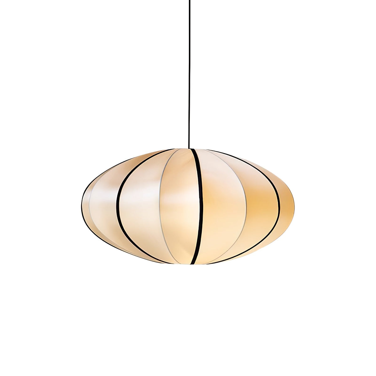 Inez Fabric Futuristic Pendant Lamp