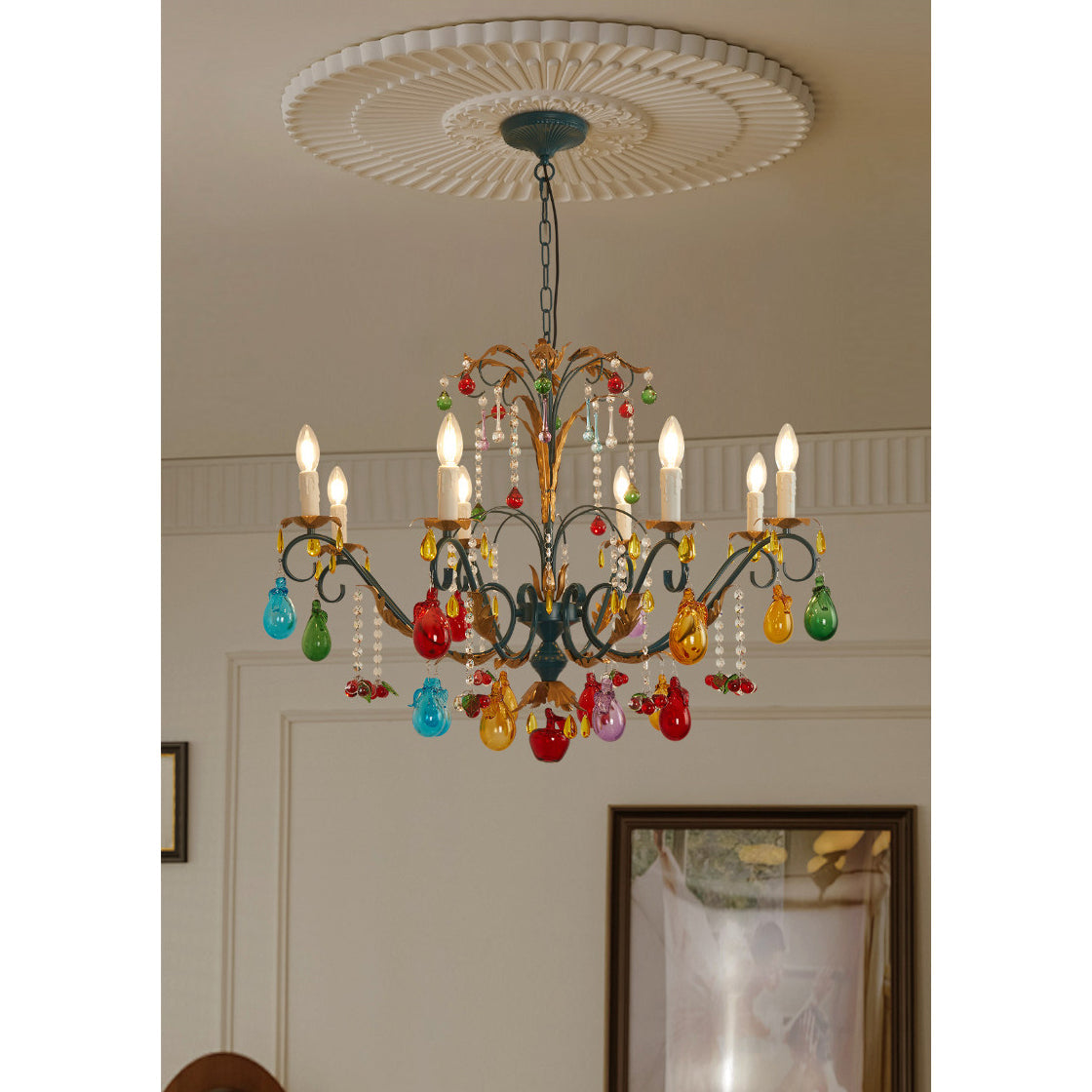 Deian Fruits Chandelier