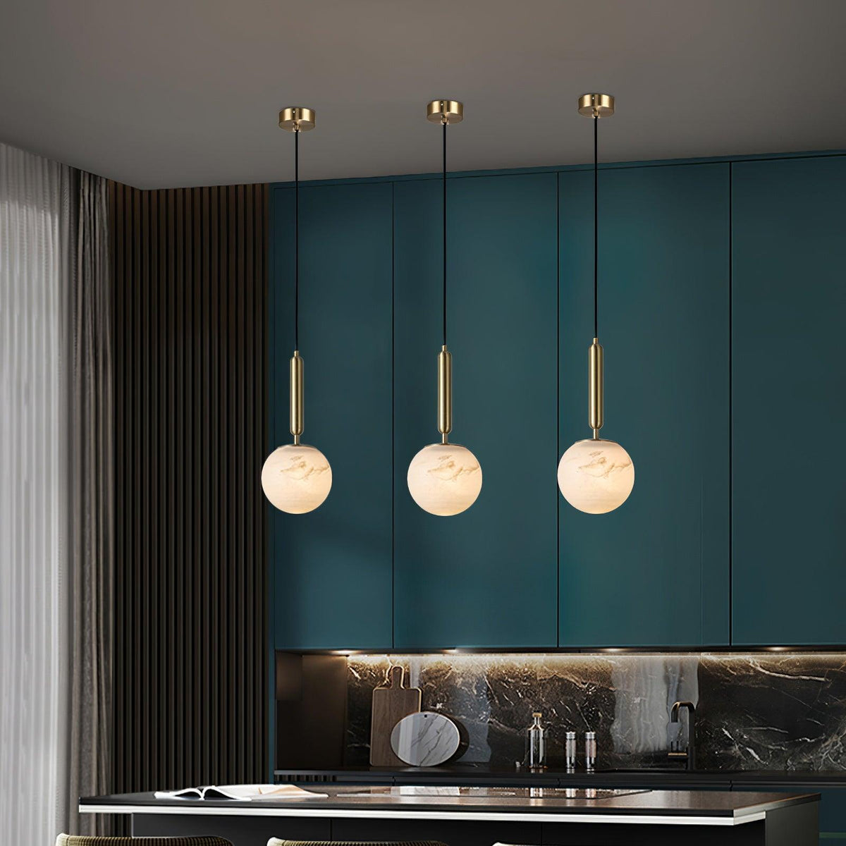Tomino Alabaster Pendant Light