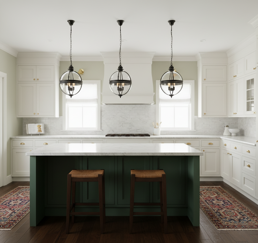 Voby Glass Linear Pendant Light