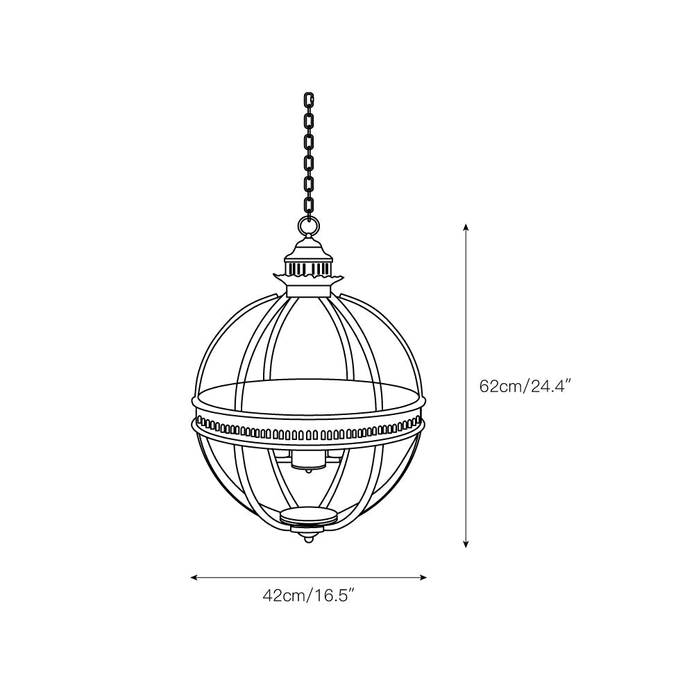 Voby Glass Linear Pendant Light
