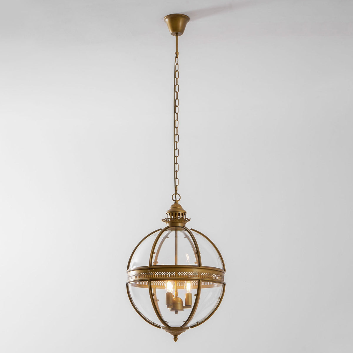 Voby Glass Linear Pendant Light