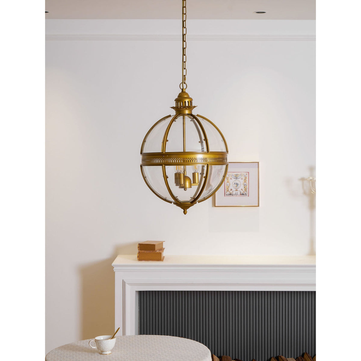 Voby Glass Linear Pendant Light