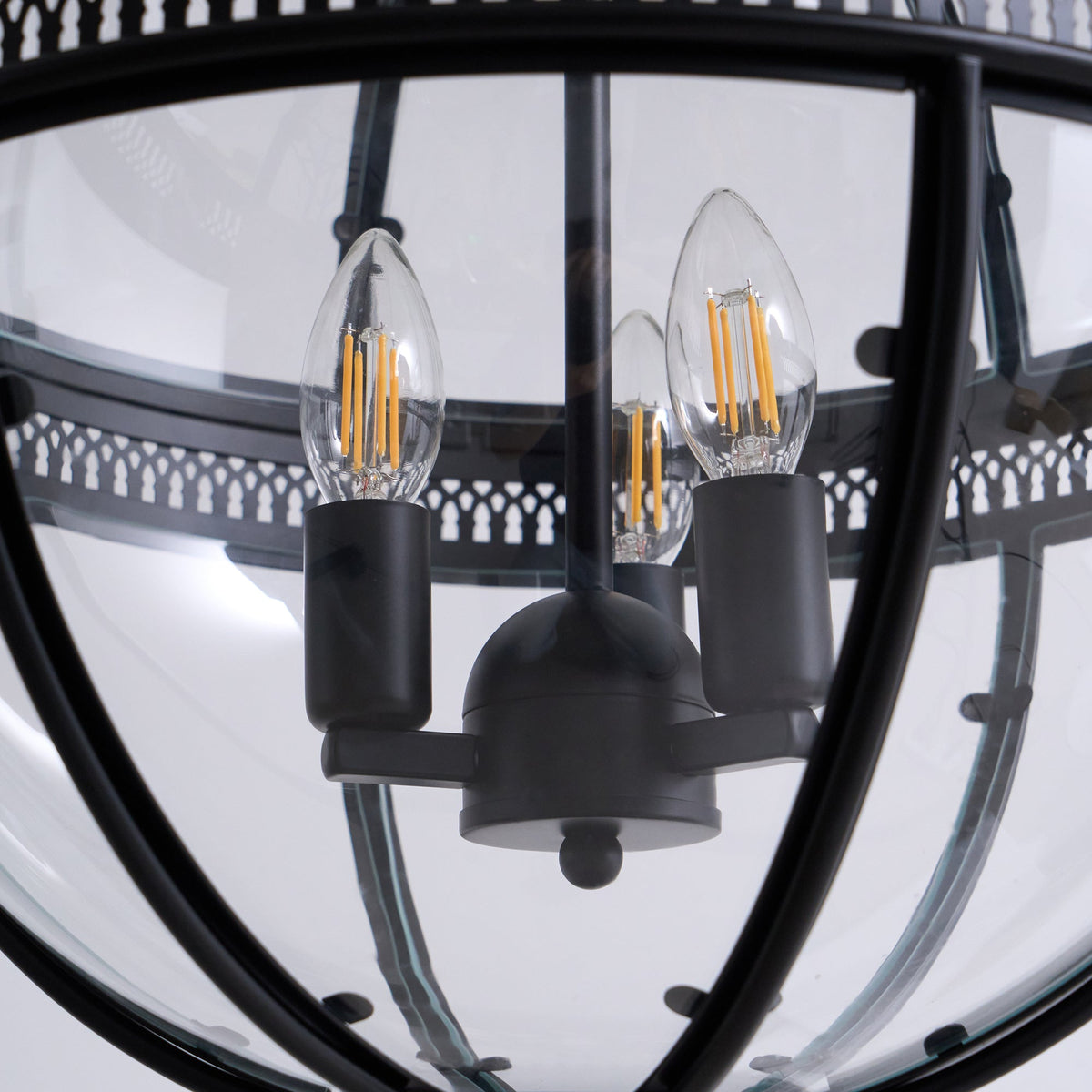 Voby Glass Linear Pendant Light
