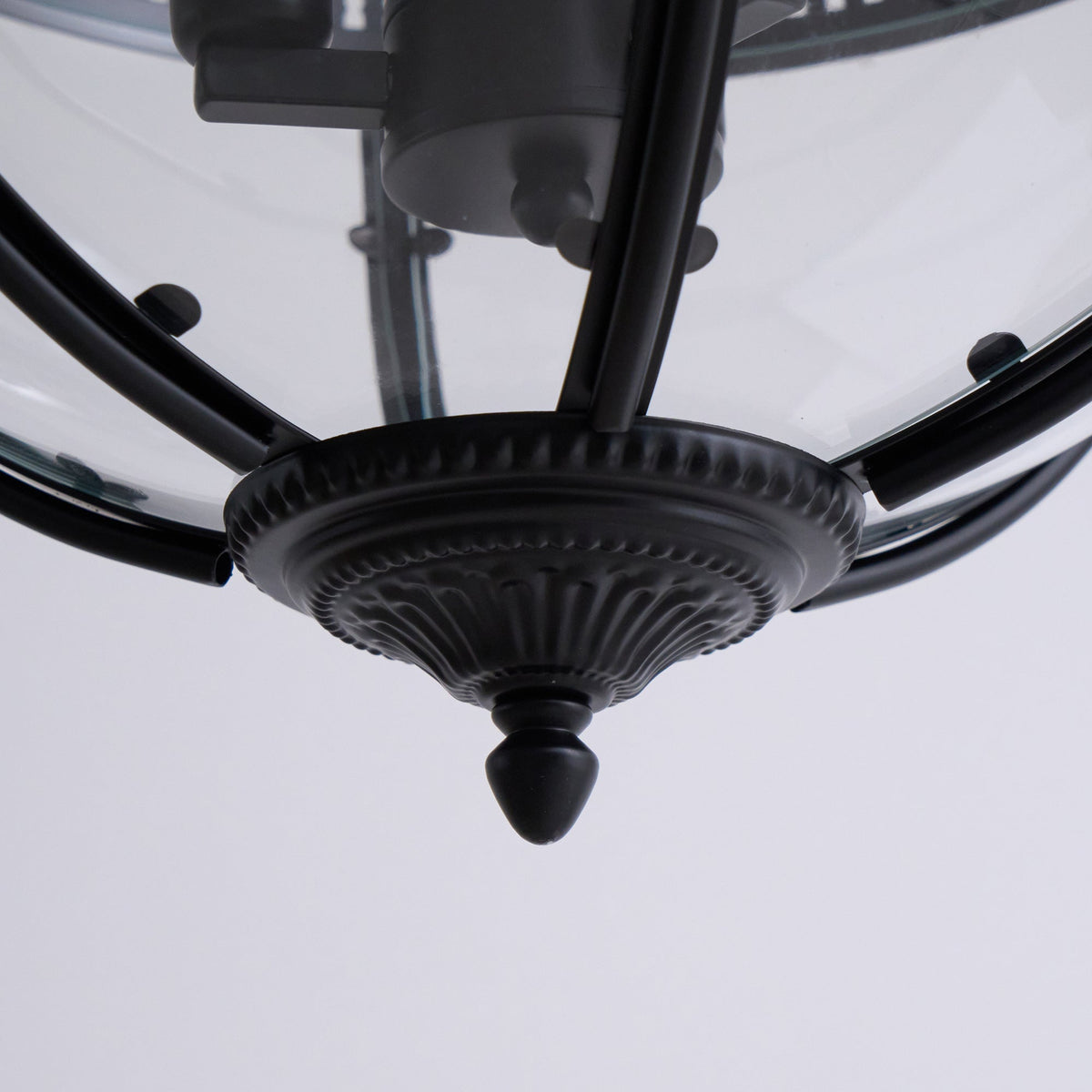 Voby Glass Linear Pendant Light