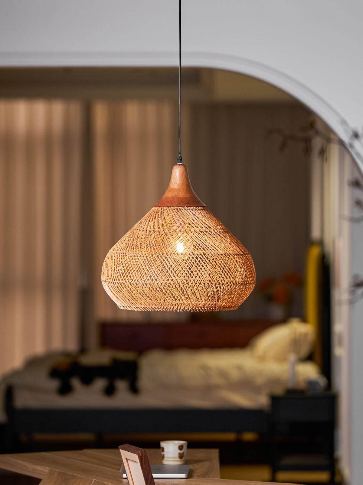 Hopia Rattan Pendant Light