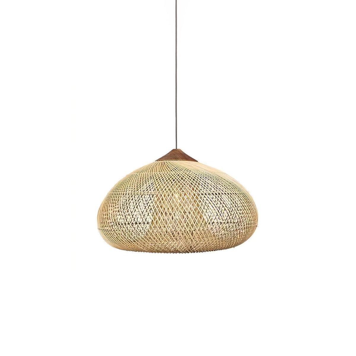 Melina Braided Rattan Pendant Light