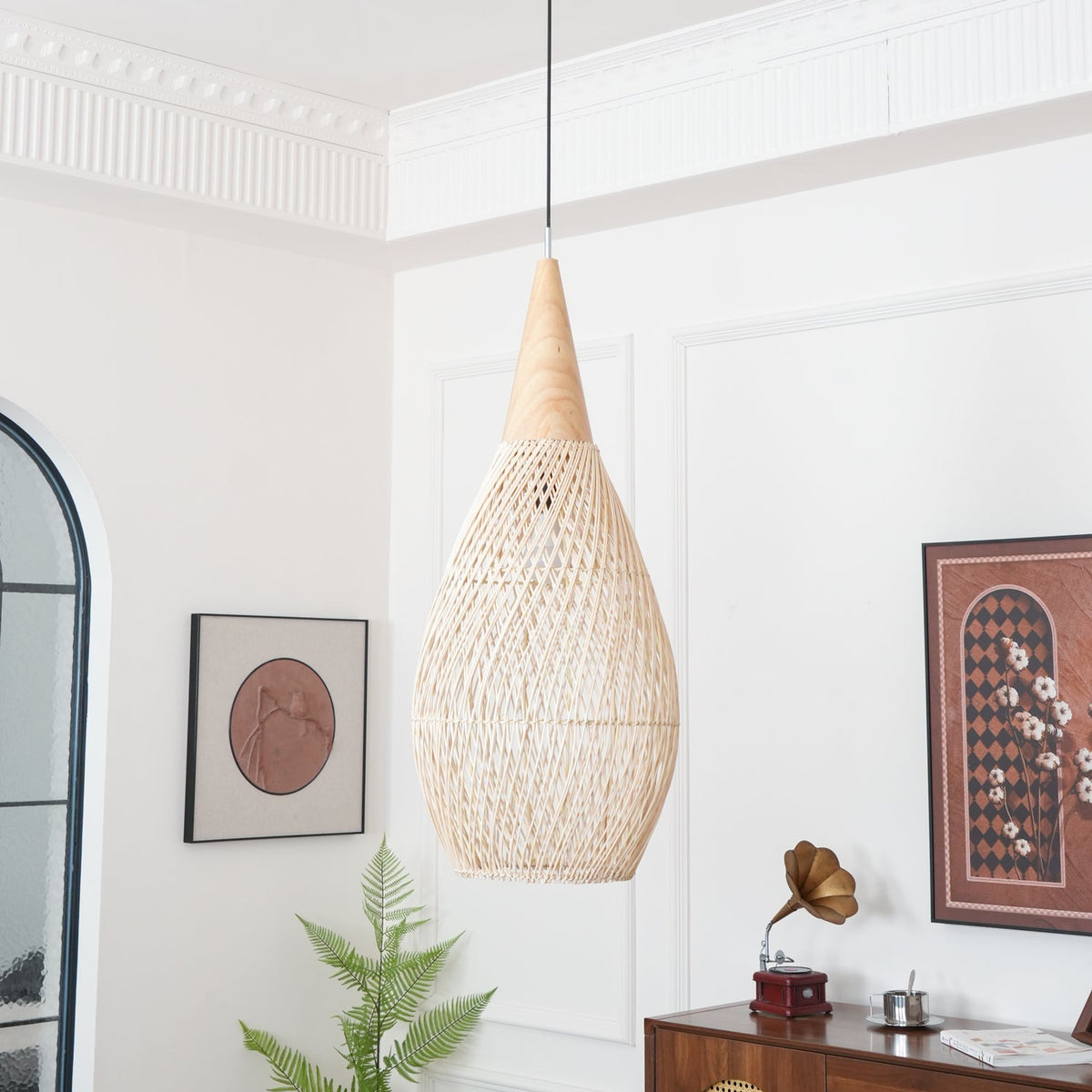 Hopia Rattan Pendant Light