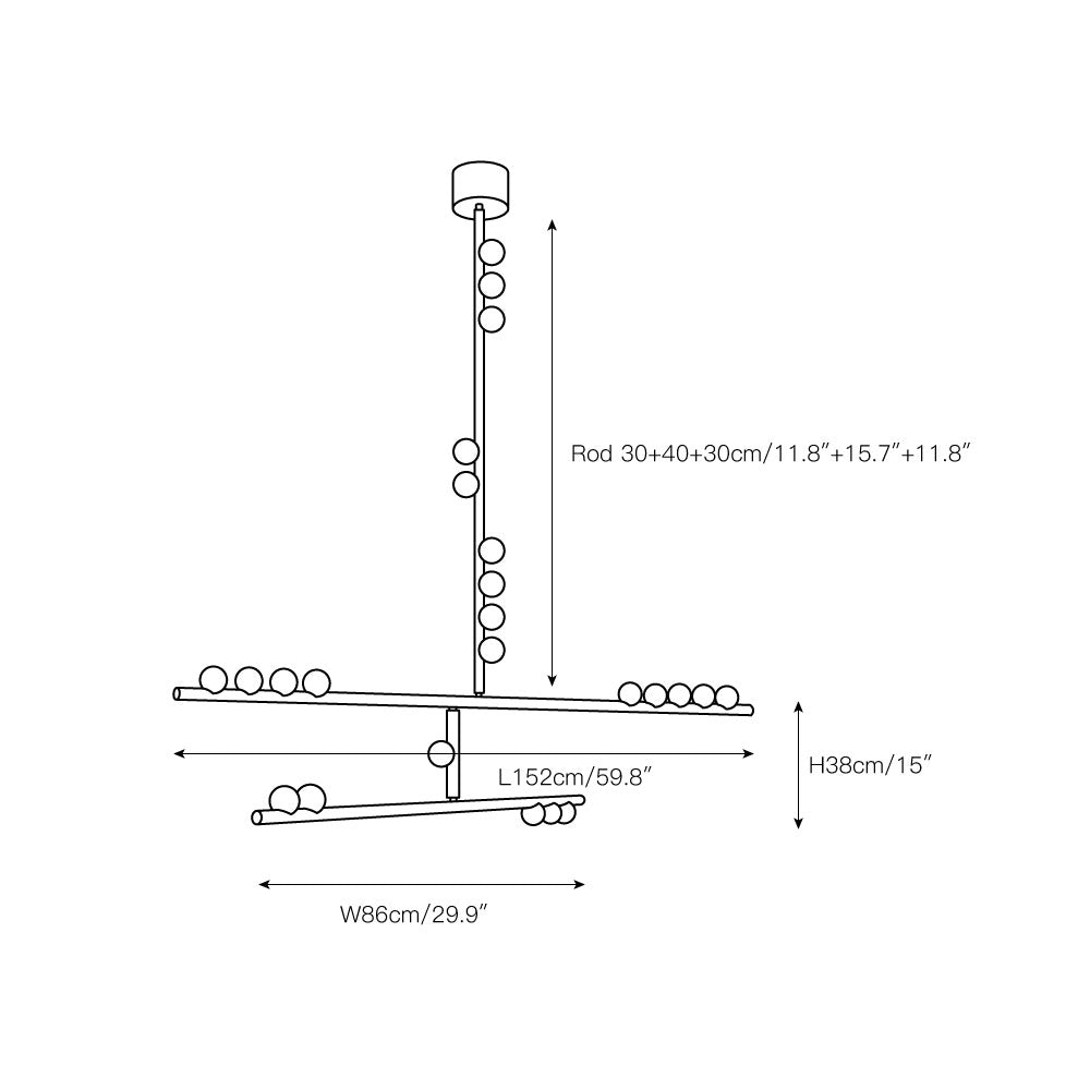 Rivoian Chandelier