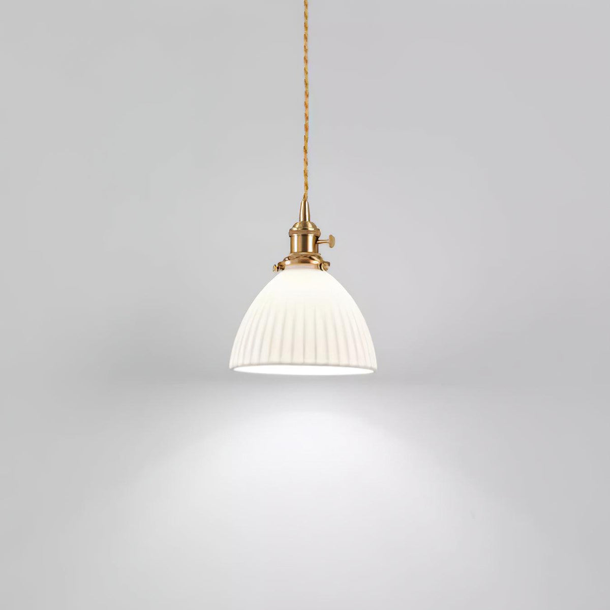 Ornoryra Vintage Glass Pendant Light