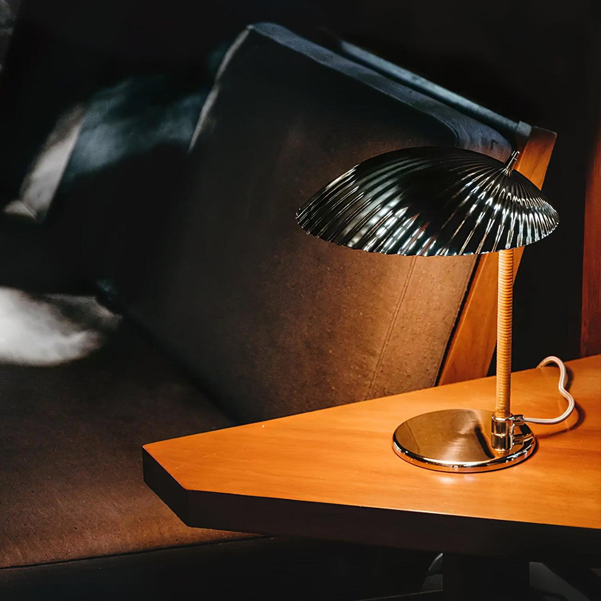Zorare Brass Glam Table Lamp