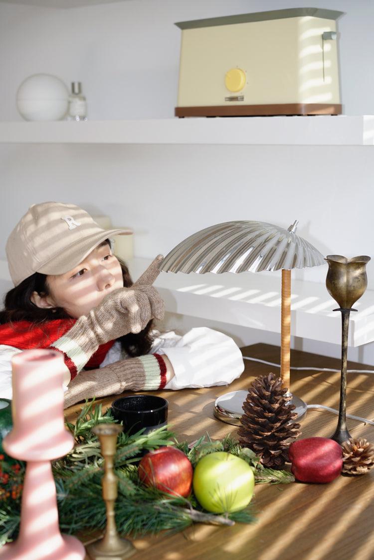 Zorare Brass Glam Table Lamp