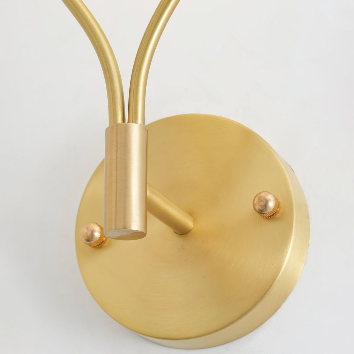 Eiralaya Modern Minimalist Vanity Brass Glass Wall Lamp