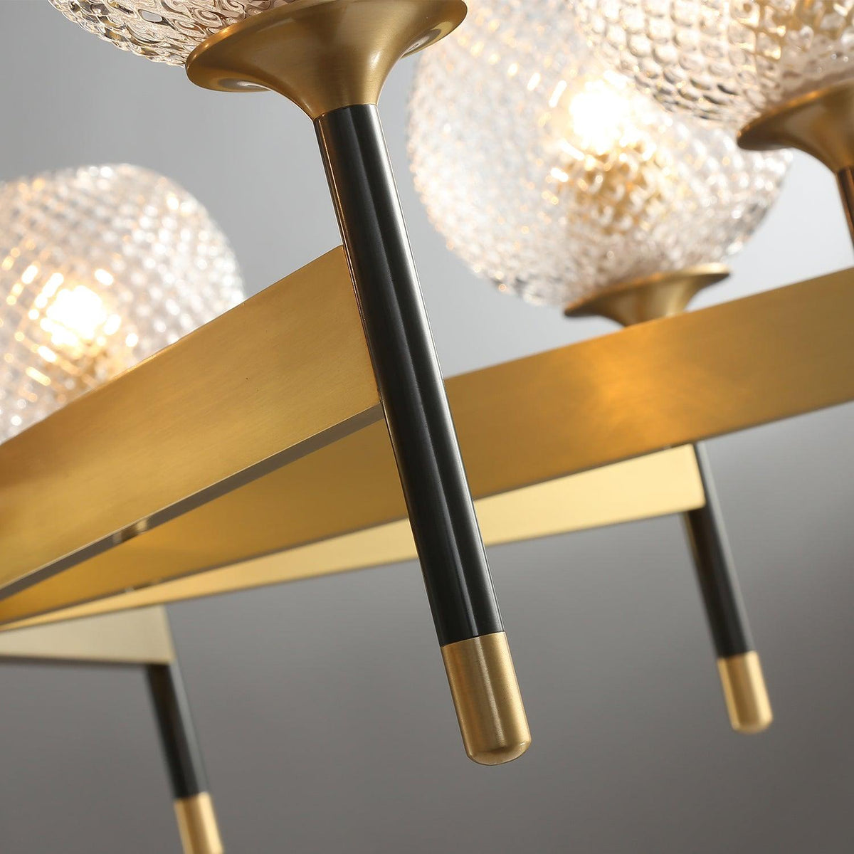 Glint Modern Brass Chandelier