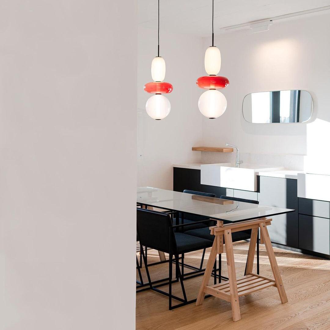 Daelen Glass Acrylic Artistic Pendant Light