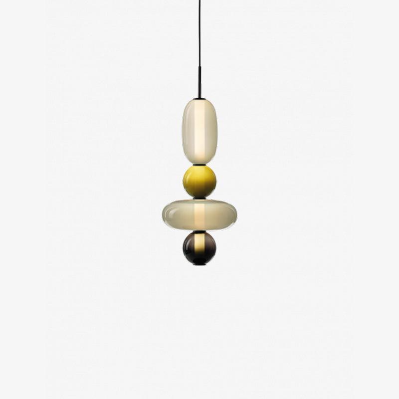 Lioraena Candied Glass Cluster Pendant Light