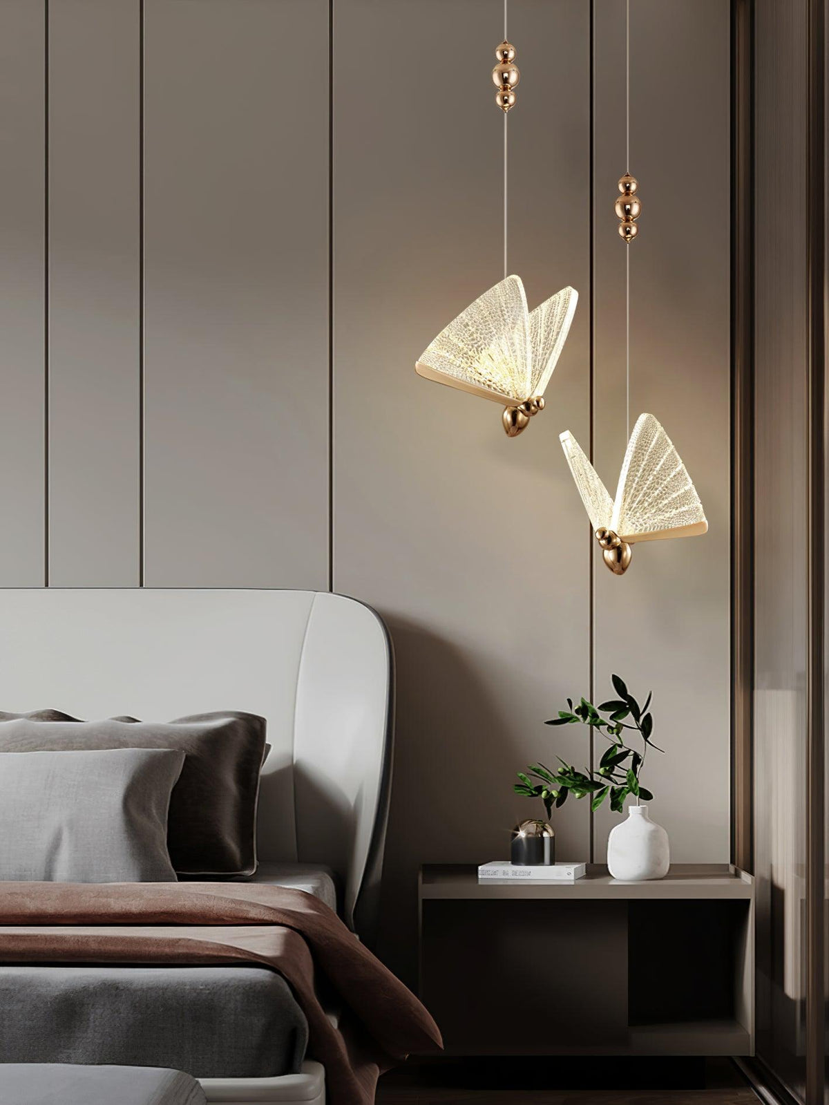 Elaaneria Modern Butterfly Pendant Light