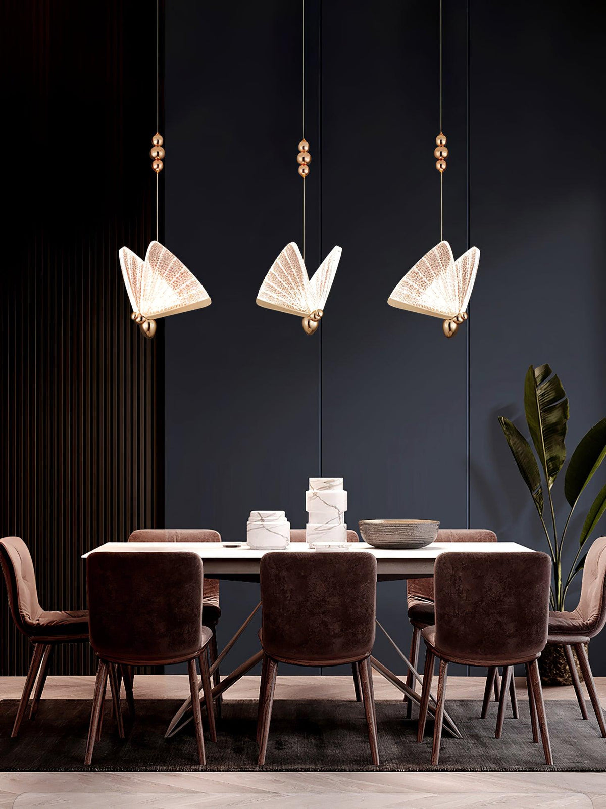 Elaaneria Modern Butterfly Pendant Light