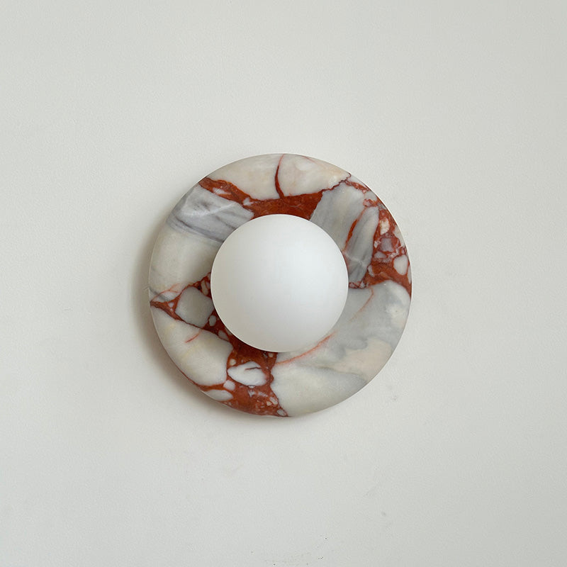 Amaris Marble Indoor Wall Sconce