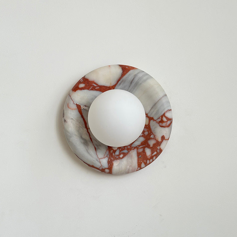 Amaris Marble Indoor Wall Sconce