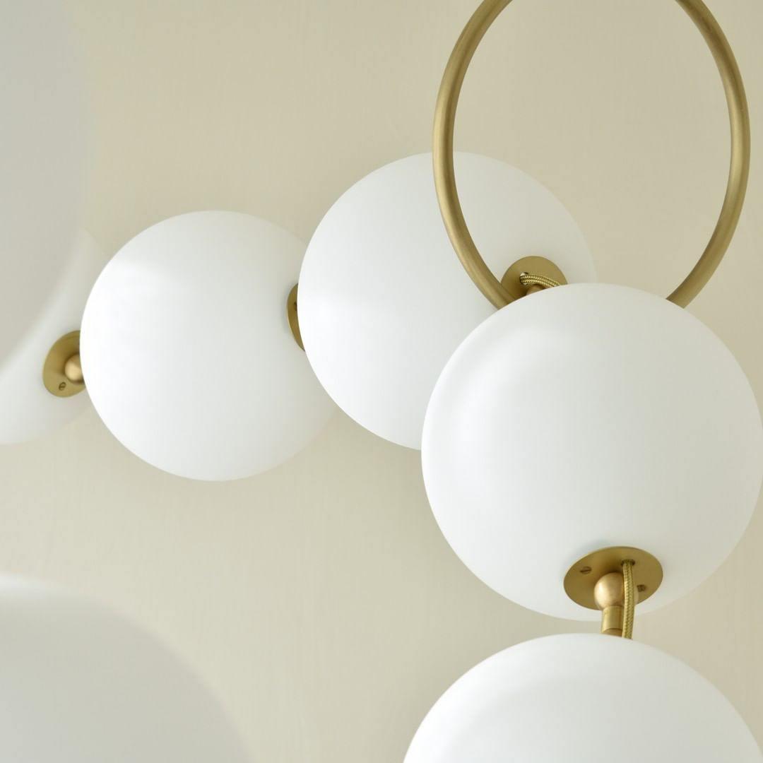 Eirinielle Pendant Lamp Necklace Glass