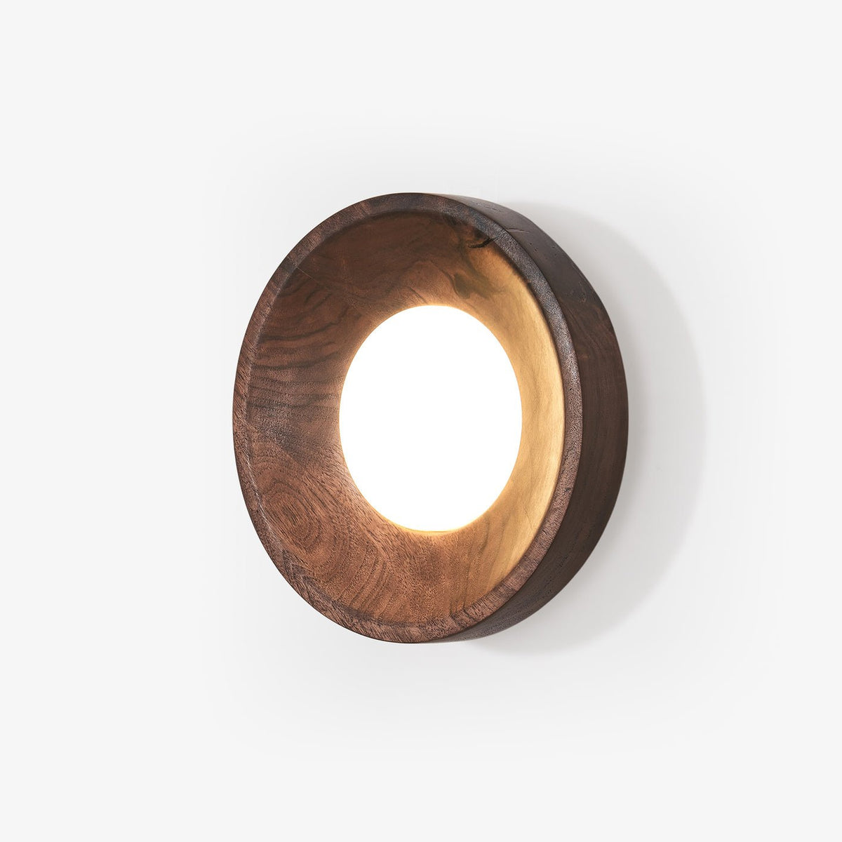 Aldaora Wall Lamp Walnut Wood Acrylic