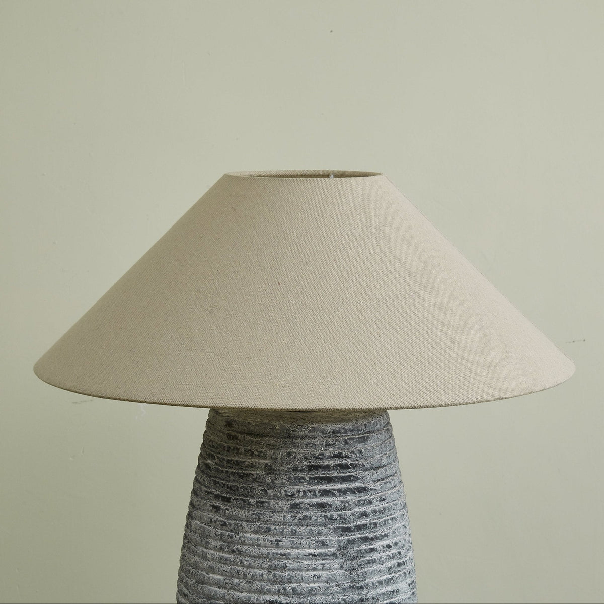 Clarissa Clear Fabric Table Lamp