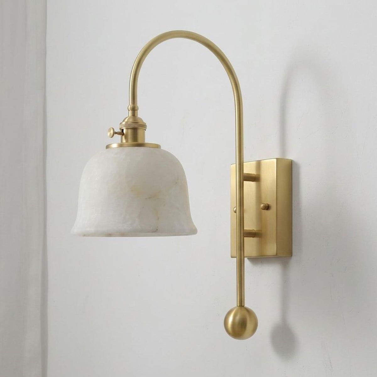 Jarrowhurst Alabaster Wall Sconce