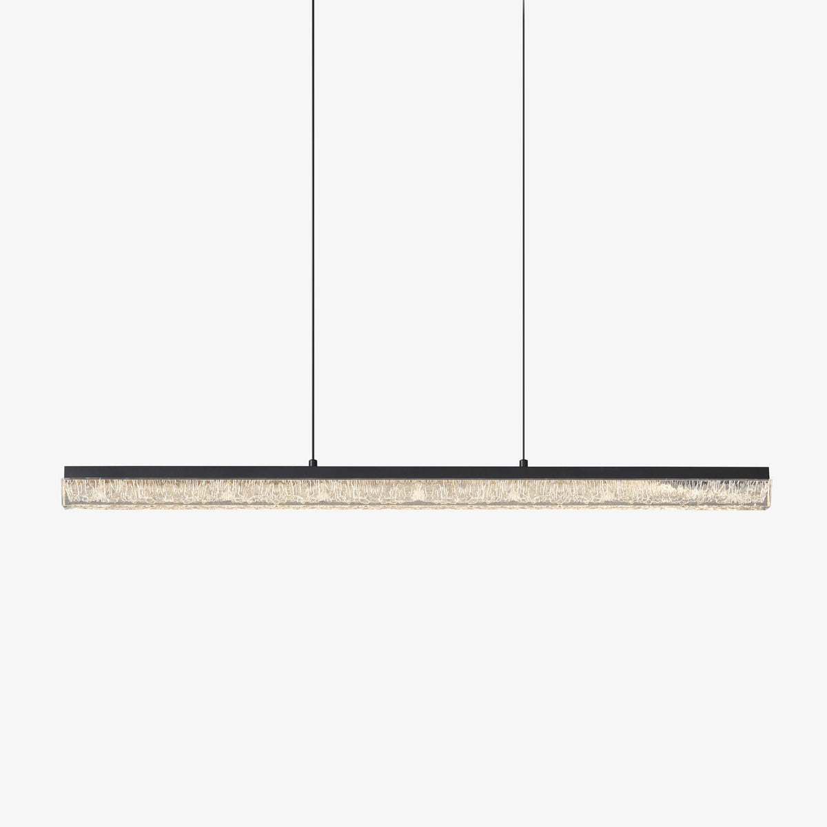 Veluielle Pendant Light Black Acrylic Linear